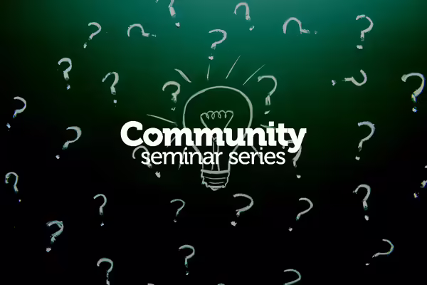 question marks with a light bulb idea art