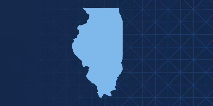 map of illinois