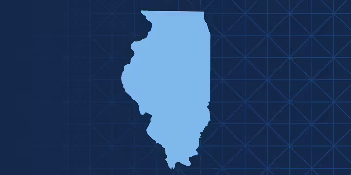 map of illinois