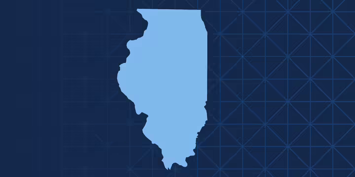Illinois map