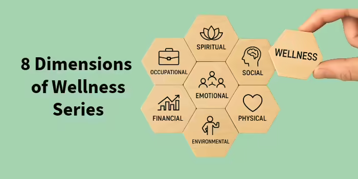 8 Dimensions of Wellness Series puzzle pieces