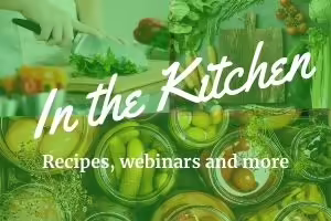 Graphic for In the Kitchen Youtube playlist