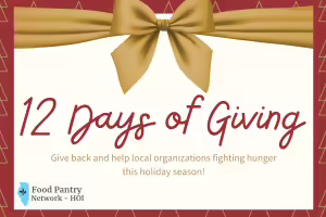 12 days of giving info graphic