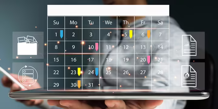 digital calendar