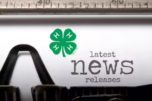 typewriter with words that spell latest news releases