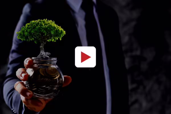 person holding tiny plant