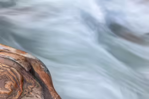 ocean against a rock