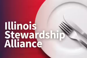 plate on red tablecloth