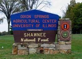 entrance sign at Dixon Springs Agricultural Center
