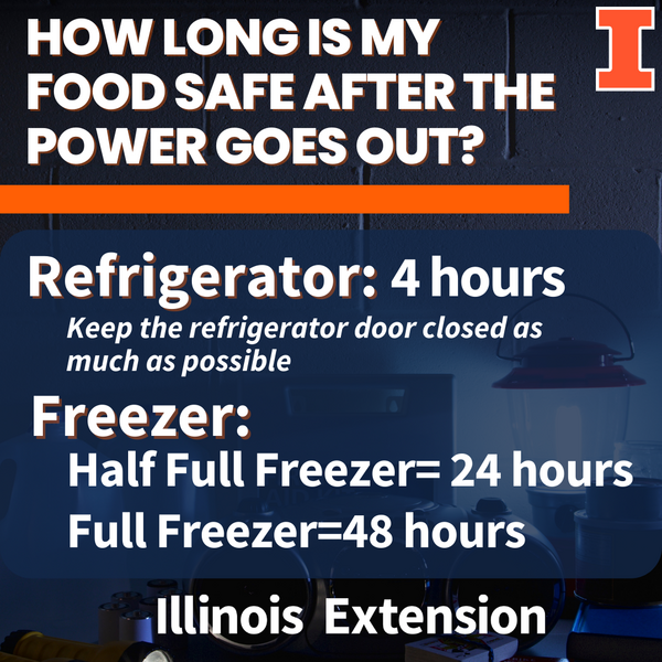 Keeping Food Cold, Illinois Extension