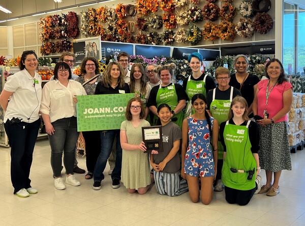 Geneva store leads nation in JOANN + 4-H fundraiser, inspiring kids to  create, Illinois Extension