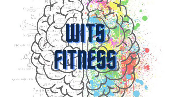 brain graphic with Wits Fitness text
