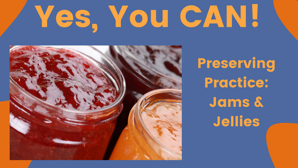 three varieties of jams