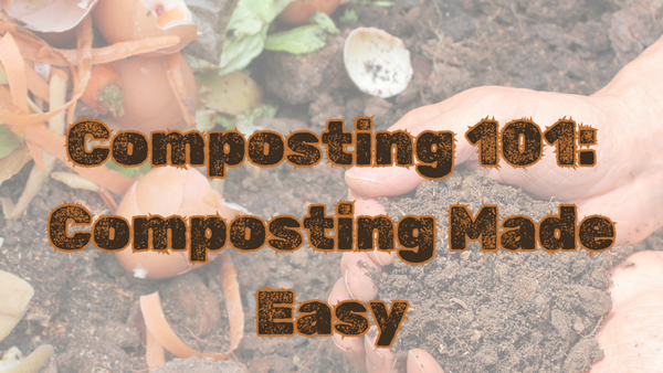 text composting 101 composting made easy over photo