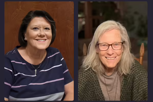Lenda Munson and Rosi McLeese