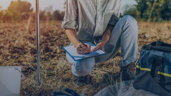 soil scientist in field