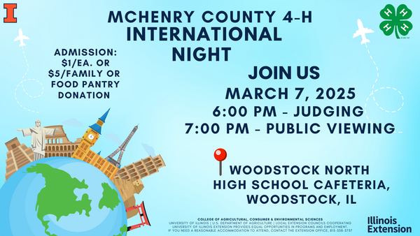 McHenry County 4-H International Night