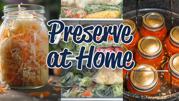 Preserve at Home canning jars