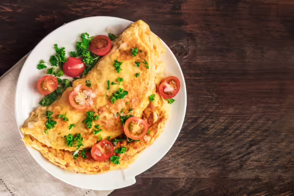 Vegetable omelette
