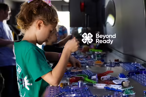 4-H member works on technology projects