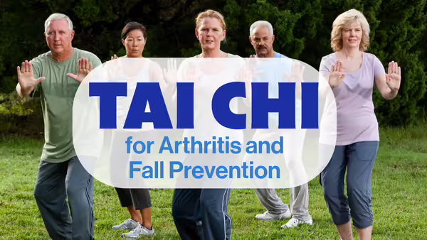 Tai Chi for Arthritis and Fall Prevention