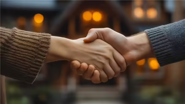 shaking hands