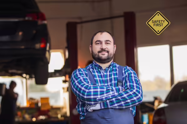 man standing with arms crossed