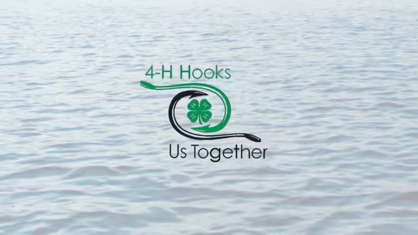 4-H Hooks Us Together Tournament logo.