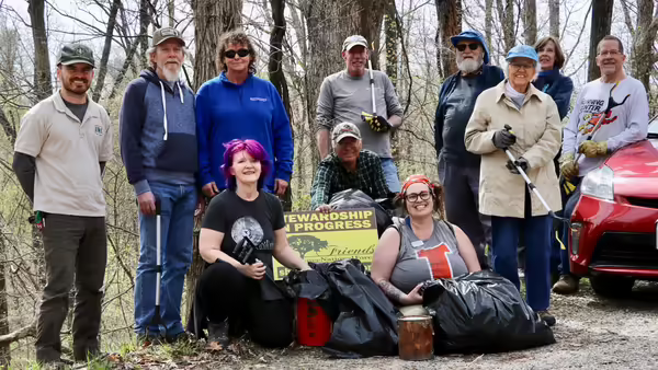 trash blast participants