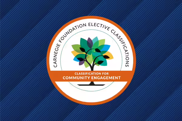 The round logo of the Carnegie Foundation Classification for Community Engagement