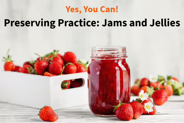 strawberries and strawberry jam