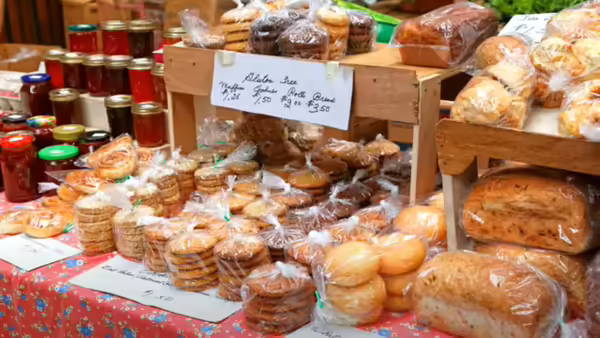 Packaged foods for sale