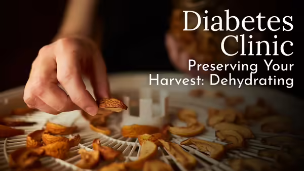 Person Dehydrating Fruit