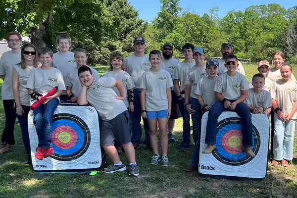 archery 4-H members