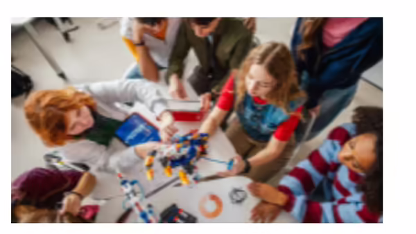 kids building