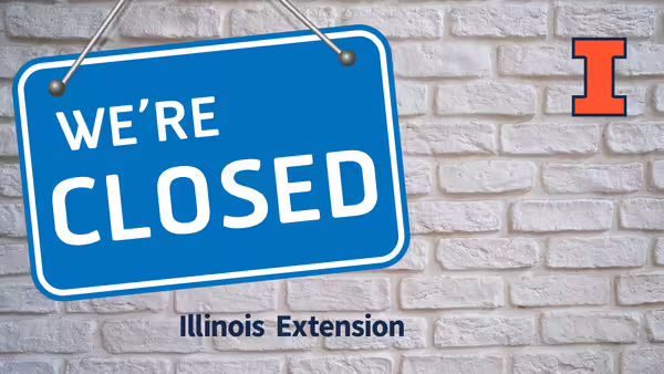 We're Closed