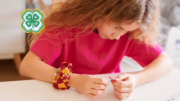 girl sewing