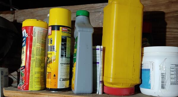 Pesticide containers