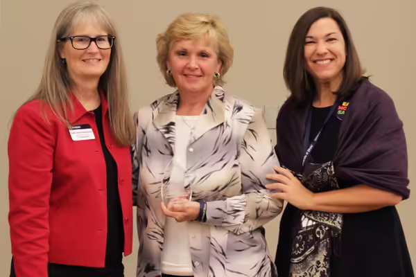 Shelly Nickols-Richardson, Barb Curry and Jennifer McCaffrey