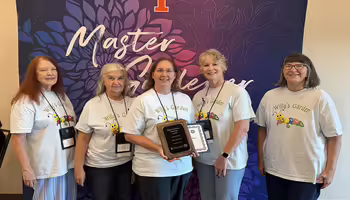 Left to right Carla Pohl, Sandi Williams, Angie Hollingsworth, Toni Griffin, Angie Wetzel 