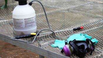 Personal Protective Equipment and Sprayer
