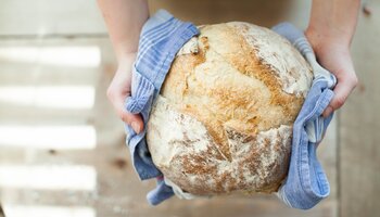 home made bread