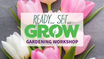 The Ready, Set, Grow Gardening conference will take place on Saturday, March 28.
