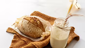 Sourdough bread and starter