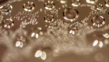 Bubbles in water