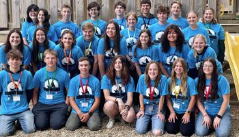 youth counselors at 4-H camp