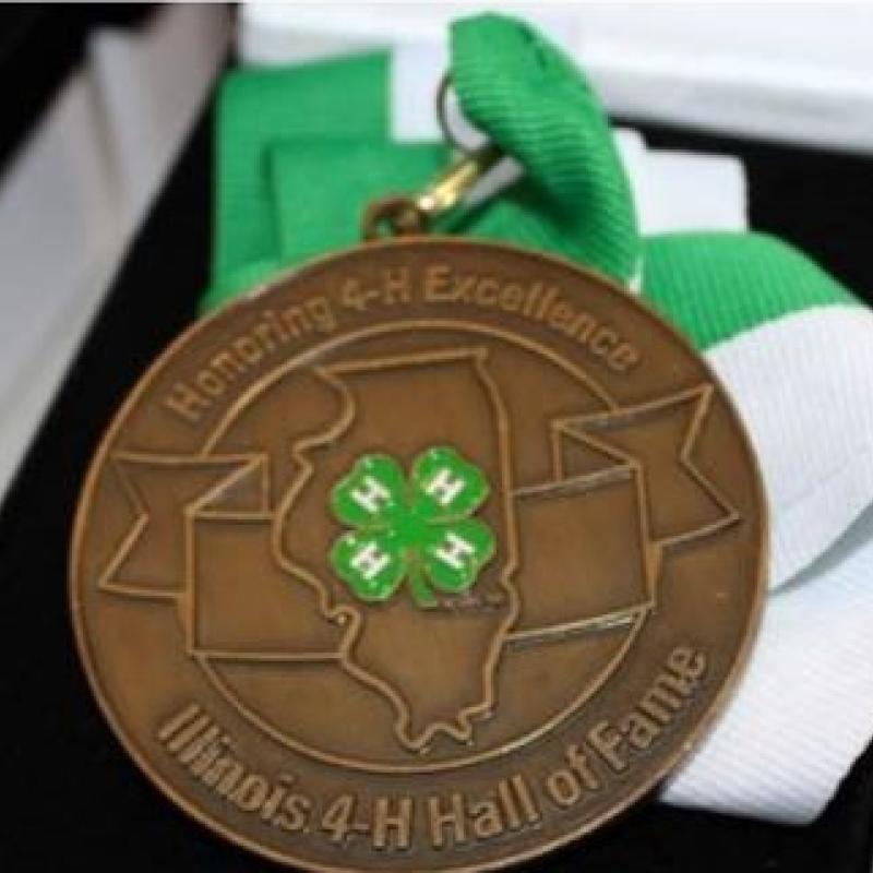 il 4h hall of fame medallion