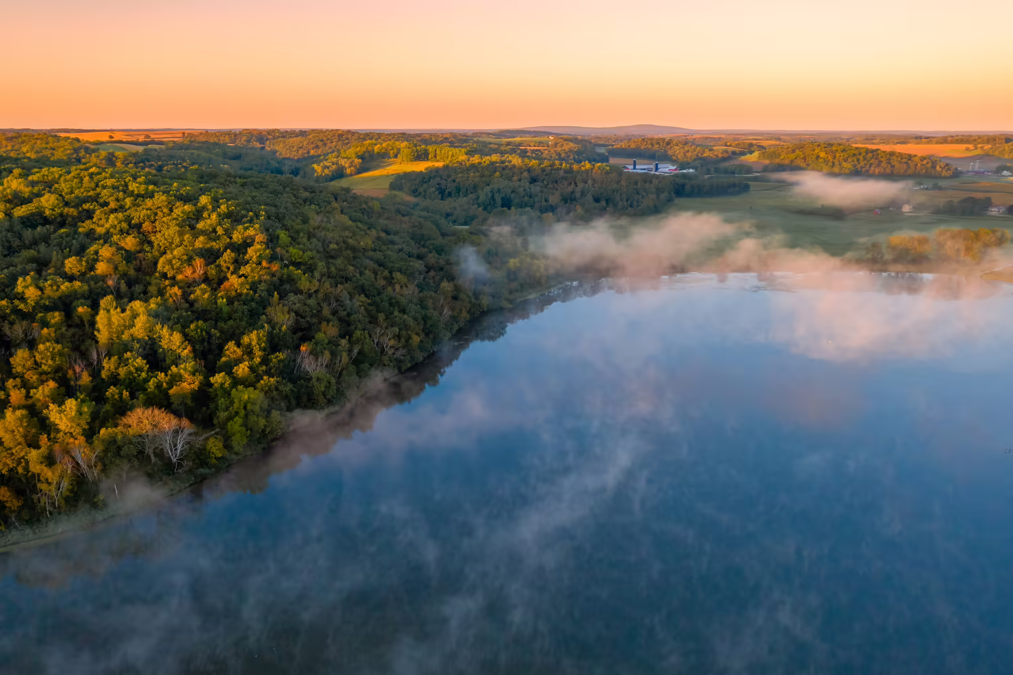 Lake in the midwest