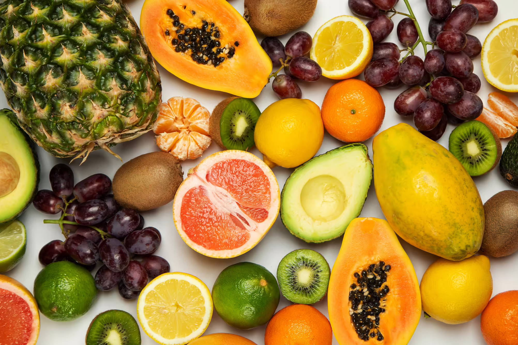 fruit laying on table
