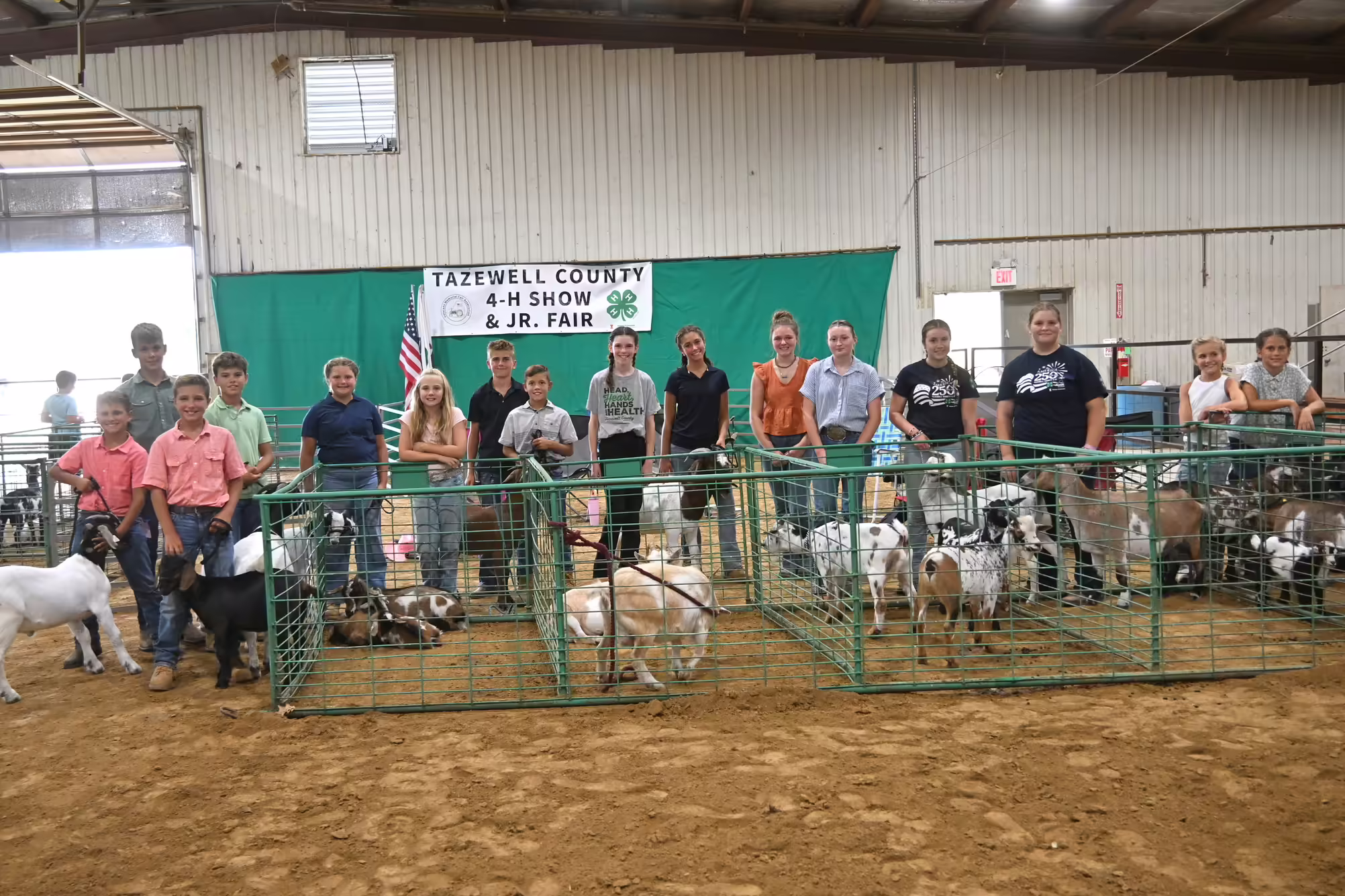 4-H goat department